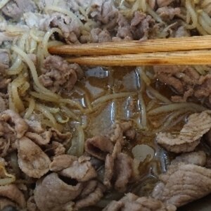 簡単ヘルシー！(^^)豚肉ともやしの蜂蜜生姜焼き♪